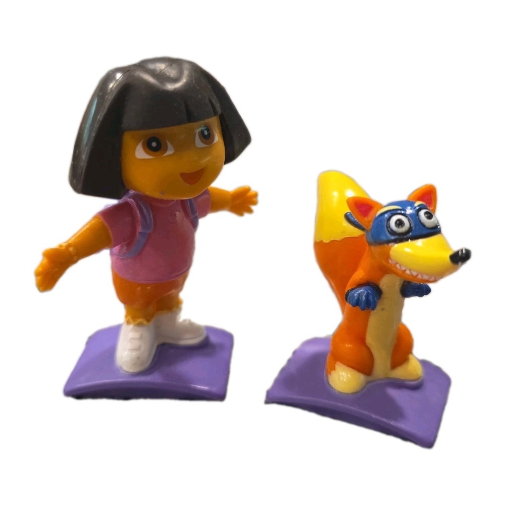 Cake Toppers Figurines Dora The Explorer Swiper & Dora